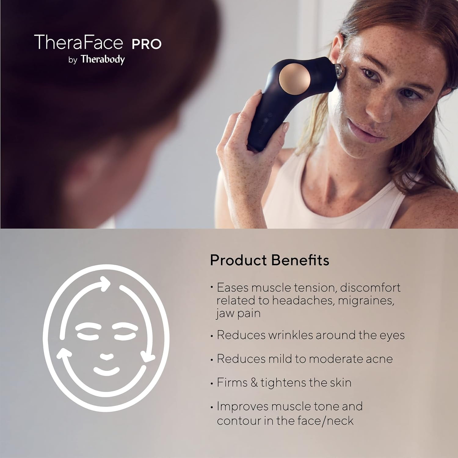 TheraFace PRO Microcurrent Facial Device - 8-in-1 Compact TheraFace PRO Microcurrent Facial Device - 8-in-1 Compact