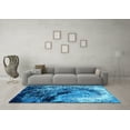thumbnail image 3 of Ahgly Company Indoor Rectangle Oriental Light Blue Industrial Area Rugs, 5' x 8', 3 of 4