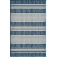 thumbnail image 1 of Liora Manne Carmel Stripe Rug Navy 6'6"X9'4" CRE69843533, 1 of 6