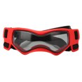 thumbnail image 1 of Gafas para Perros Marco De Silicona Suave Gafas De Sol Ajustables con Protección UV para Perros para Protección De Los Ojos del Perro Conducción Al Aire Libre Ciclismo Rojo, 1 of 5