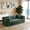 Green, variant on Gewnee Pink 2-in-1 Convertible Corduroy Sofa Bed with High-Density Sponge No Assembly for Apartment Dorm Office
