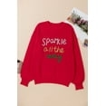 thumbnail image 6 of Ushdele Chic Festive Plus Size Sweater - Long Sleeve Crew Neck, 6 of 8