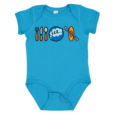 

Inktastic Kayaking Eat Sleep Kayak Gift Baby Boy or Baby Girl Bodysuit