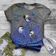 thumbnail image 1 of Pntutb Tallas grandes Mujer Manga corta Animal Impreso O-cuello tops Camiseta Blusa Pntutb Pntutb-2236, 1 of 4