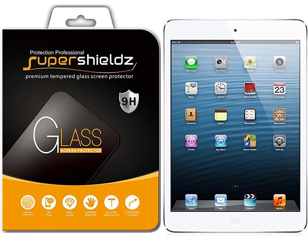 [1Pack] Supershieldz for Apple iPad air / iPad Air 2 Tempered Glass Screen Protector, Anti