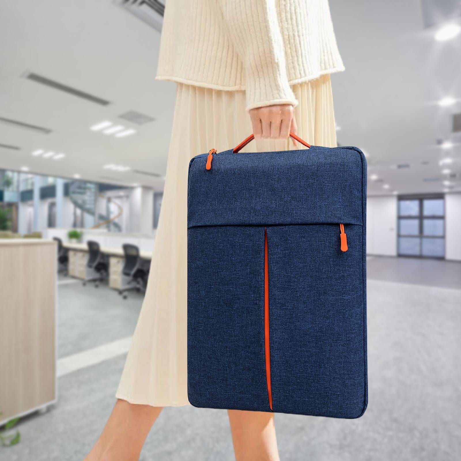 LeeQinersw Laptop Sleeve Bag Briefcase Notebook Bag Carrying Case Portable Computer Bag Blue