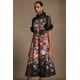thumbnail image 3 of Vestido Bellabarnetten Haliya con estampado de flores a media pierna de manga corta, 3 of 6