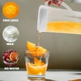 thumbnail image 3 of unbranded Beverage Pitcher White Safe and Practical Container for Water and Juice, 3 of 8