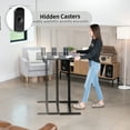 thumbnail image 3 of VIVO Pneumatic 32" x 16" Over Sofa Laptop Table, Mobile Desktop, Black, 3 of 8
