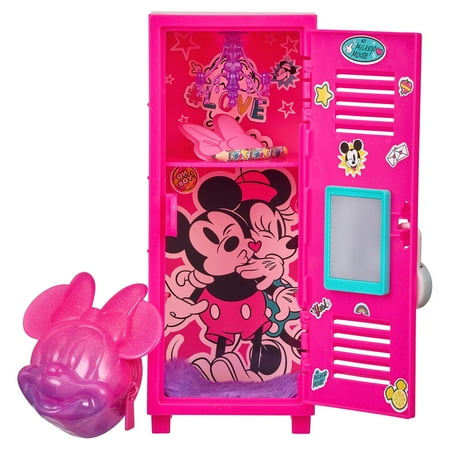 Real Littles Disney, Minnie Mouse Locker and Exclusive Backpack, Customize Your Locker with 10 Surprises, Girls, Ages 6+