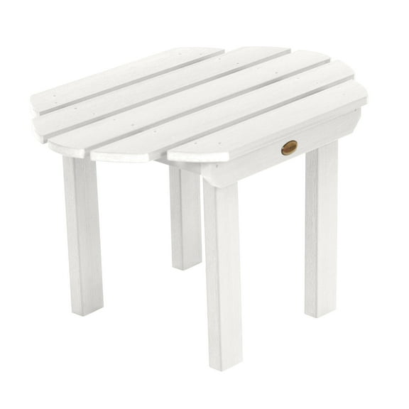 Classic Westport Side Table - 27" L x 18" W x 17" H, Outdoor, Eco-friendly, Synthetic Wood