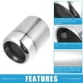 thumbnail image 3 of Unique Bargains Embout d'Échappement Auto pour Mazda 6 2013-2017 Acier Inoxydable Ton Argent 1 Pcs, 3 of 7