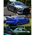 thumbnail image 6 of Fits 2008-2017 Lancer EVO 10 MR JDM Mugen Style Window Visor Rain Guard Deflector, 6 of 6
