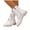 White, variant on Women's Lace Up Flat Combat Boots Winter Leather Dress Ankle Booties Fashion Mid Calf Riding Boots