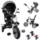 thumbnail image 1 of Carriola tipo Triciclo para Niños JOYKOO Reclinable Giratorio 360 Sonido Llanta de Goma Gris, 1 of 8