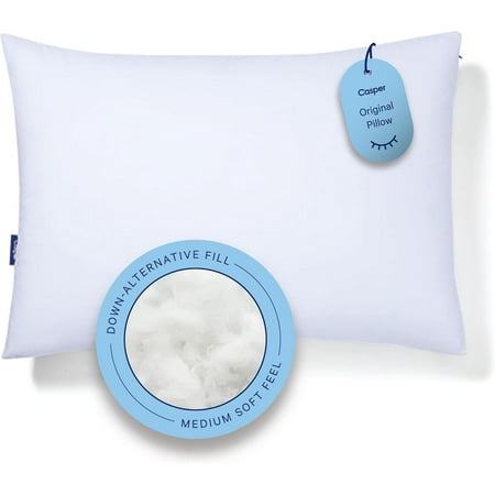 Visualz Sleep Original Pillow for Sleeping, Standard, White