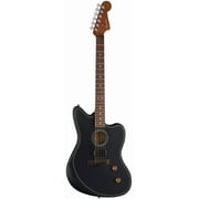 Fender Acoustasonic Standard Jazzmaster Acoustic-electric Guitar - Black