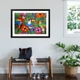 thumbnail image 3 of Art.com Central America, Panama, Cristobal. Kuna Indian traditional molas. Photographic Print by Cindy Miller Hopkins, Black Frame Wall Art, 44" x 32", 3 of 5