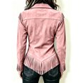 thumbnail image 5 of Womens Western Tops,Long Sleeve,Suede,Vintage,Fringe, M, 5 of 5