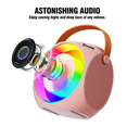 thumbnail image 4 of Bocina Altavoz Bloosom  Inalámbrico Portáti Con De Karaoke Bluetooth Rosa, 4 of 4