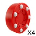 thumbnail image 1 of Colaxi 4x Palets de Hockey Durables Haute Performance Rouge, 1 of 8