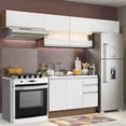 thumbnail image 1 of Cocina Integral 280cm Marrón/Blanco Marina Madesa 01, 1 of 5