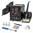 thumbnail image 1 of 2-in-1 Soldering Station & Hot Air Gun, Dual System Control Rework Kit, 1 of 6