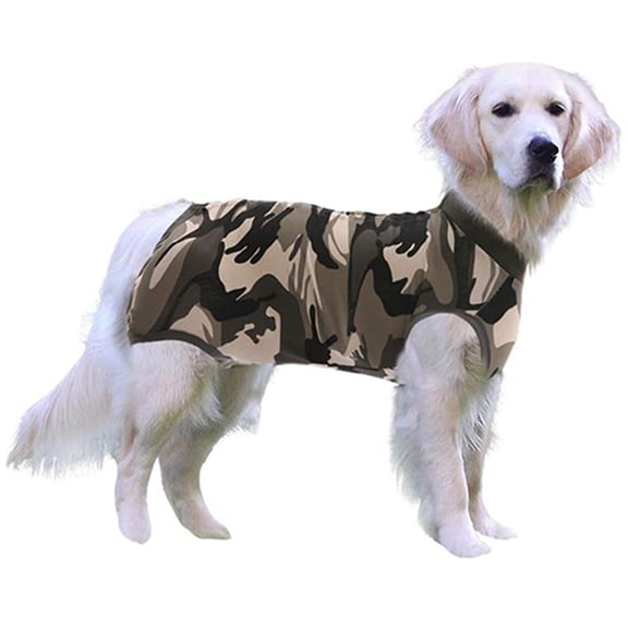 Dog Recovery Suit Cats Bodysuits for Abdominal Wounds Recovery Shirt for Male Female Pet Surgical Snugly Suit After Surgery Anti-Licking Dog Onesies-Style:style 2;-L