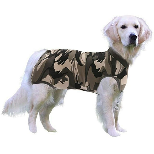 Dog Recovery Suit Cats Bodysuits for Abdominal Wounds Recovery Shirt for Male Female Pet Surgical Snugly Suit After Surgery Anti-