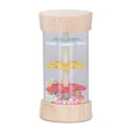 thumbnail image 4 of Rainmaker Rain Stick Toy Wood Colorful Music Education Rain Stick Shaker para el hogar Kindergarten S, 4 of 9