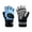 Blue, variant on Travelwant Lightweight, Breathable Men, Women Fingerless Silicone Black Weight Lifting Gloves, L