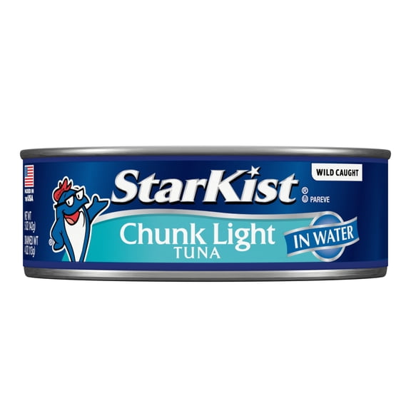 (4 Pack) StarKist Chunk Light Tuna in Water, 5 Ounce Can