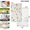 thumbnail image 3 of Dreamtimes Chicken Mushroom Hand Towels, 2 PCS, Highly Absorbent Soft Cotton Face Towels Bathroom Decorative Towel for Beach Gym Spa Shower, 16x28In, 3 of 7