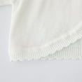 thumbnail image 3 of Spazoro Kids Girls Sweaters, Button Down Cotton Long Sleeve Solid Color Fall Winter Cardigan for Child Girls White Size 18 Months, 3 of 7