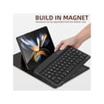 thumbnail image 3 of Wireless Keyboard Case with Mouse Combo for Samsung Galaxy Z Fold 5, Fold 4, Fold 3, Fold 2, Google Pixel Fold, Portable Magnetic Bluetooth Keyboard with Leather Case and Capacitive Pen, 3 of 7