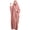 Pink, variant on lanema Women One-Piece Prayer Dress Full Hooded Eid Jilbab Overhead Abaya Kaftan with Hijab Dubai Gown