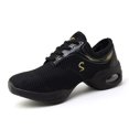 thumbnail image 1 of XIHAHA, zapatillas informales para mujer, zapatos de baile de Jazz, zapatos deportivos de verano para mujer de malla para exteriores para niñas, baile moderno de Hip Hop, zapatos deportivos para mujer, 1 of 5