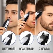 Barbasol Rechargeable 7-Piece All-in-1 Men’s Grooming Kit