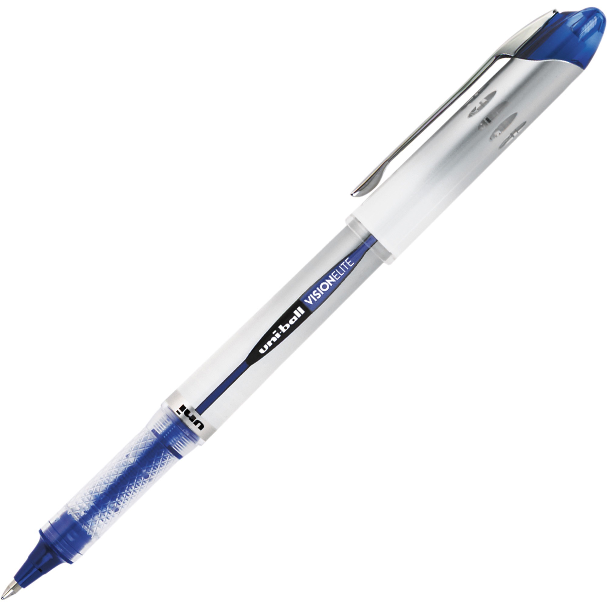 uniball Vision Elite Rollerball Pens, Bold Point (0.8mm), Blue, 12 Count, 69024