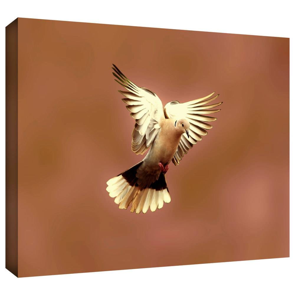 Lindsey Janich "Pink Dove 1" Gallery-Wrapped Canvas