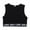 Black, variant on Utlike Girls T-Shirt Tank Tops Ribbed Knit Sleeveless Tank Tops Vest For Casual Workout Sports Sweet Girl Comfort Top Size 7 Years-8 Years