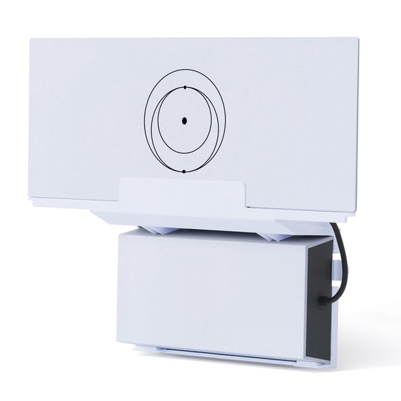 Starlink Gen 3 Router Mount: 2 in 1 StarLink V3 Router Mounting Kit and Power Supply Brackets Holder, Star Link Internet Kit Satellite Gen 3 & V3, Space Saving - Official White