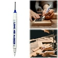 thumbnail image 2 of 45Mm Extended Tip Marking Pen, Quick-Dry Industrial Marker for Deep Drilled Holes - Oily Surface Woodworking Tool, Construction Grade, 5Ml, Cxui Markers, Woodworking Markers Blue, 2 of 9