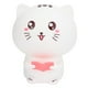 thumbnail image 4 of Lámpara de noche con luz de grabación LED con carga USB de gato lindo y colorido de silicona para el dormitorio del hogar (rosa), 4 of 8