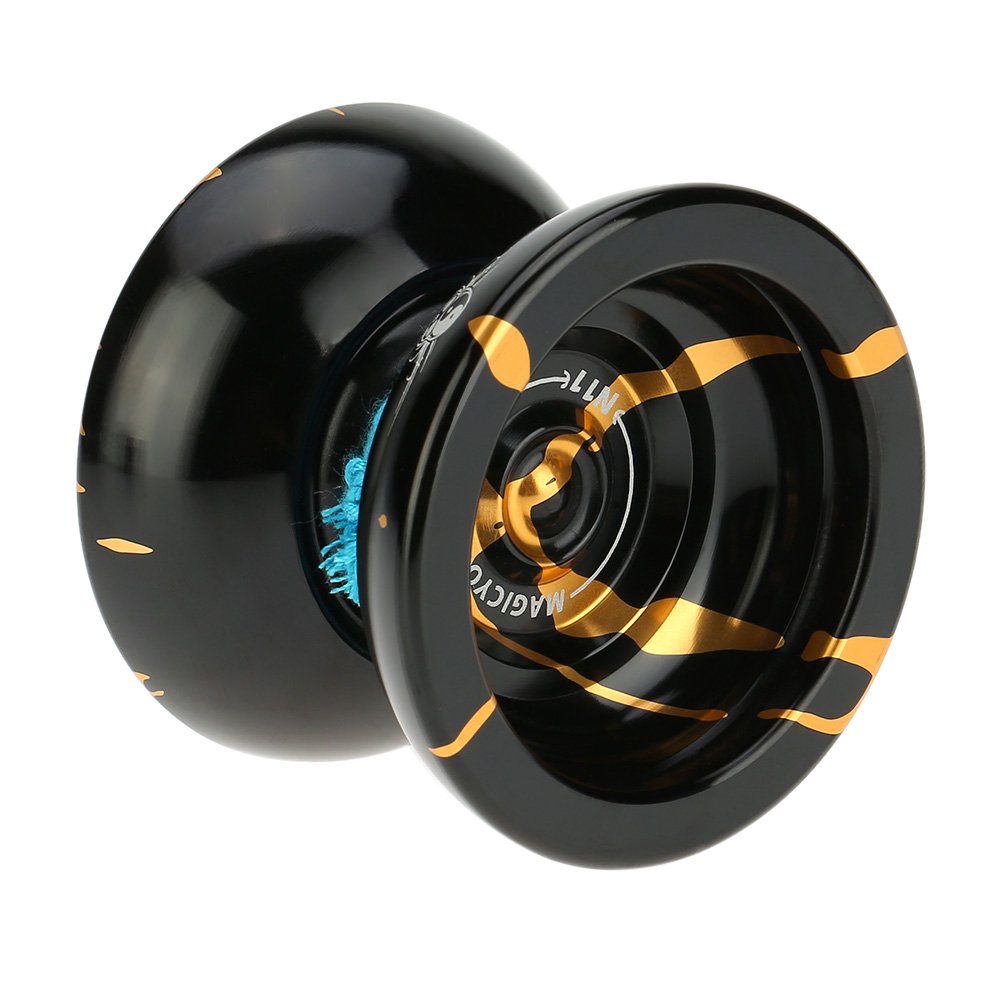 Professional Yoyo N11 Aluminum Alloy Metal Yoyo 8 Ball KK Bearing with