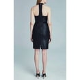 thumbnail image 2 of Sonja By Sonja Morgan Women's Leather Textured Halter Dress, 2 of 5