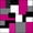 Fuchsia Gray Black, variant on Castle Fairy Mid Century Rectangular Block Queen Sheets 4 Pieces,Minimalism Geometric Queen Sheet Sets,Fuchsia Gray Black,1 Flat Sheet, 1 Fitted Sheet and 2 Pillowcases