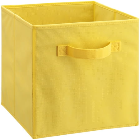 Closetmaid Cubeicals Lemon Fabric Drawer Walmart Com