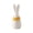 white5, variant on Easter Bunny Decorations, Small Ceramic Rabbit Figurine with Floral Accents, Porcelain Animal Statue for Desk, Tiered Tray, and Easter Gift