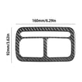 thumbnail image 3 of Real Bright Soft Car Interior Carbon Fiber Sticker DecorationCarbon Fiber Interior Rear Overhead Light Cover For Hyundai Azera 2006-2011Auto Car Protection Interior Accessories, 3 of 9
